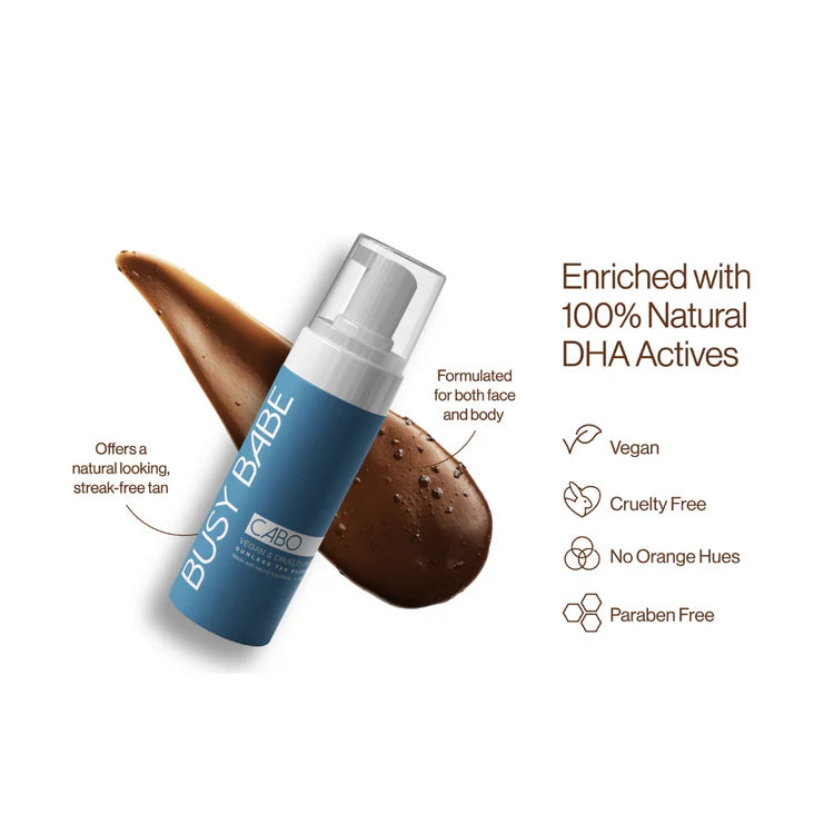 Busy Babe | Cabo Self Tan Mousse w/Mitt