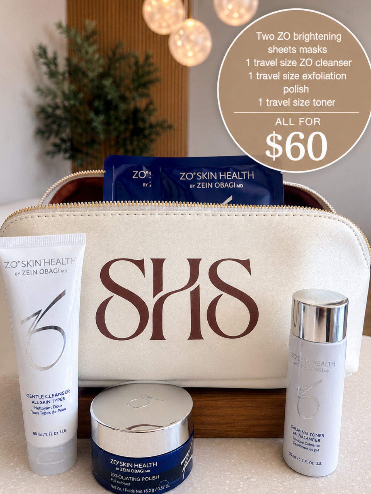 SHS Glow-to-Go Beauty Bag (limited time)