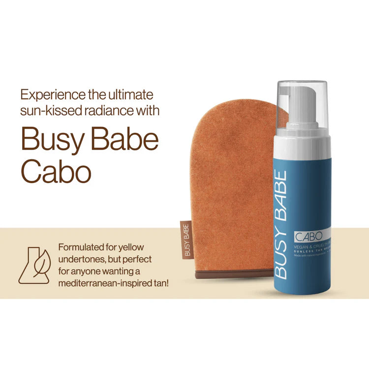 Busy Babe | Cabo Self Tan Mousse w/Mitt