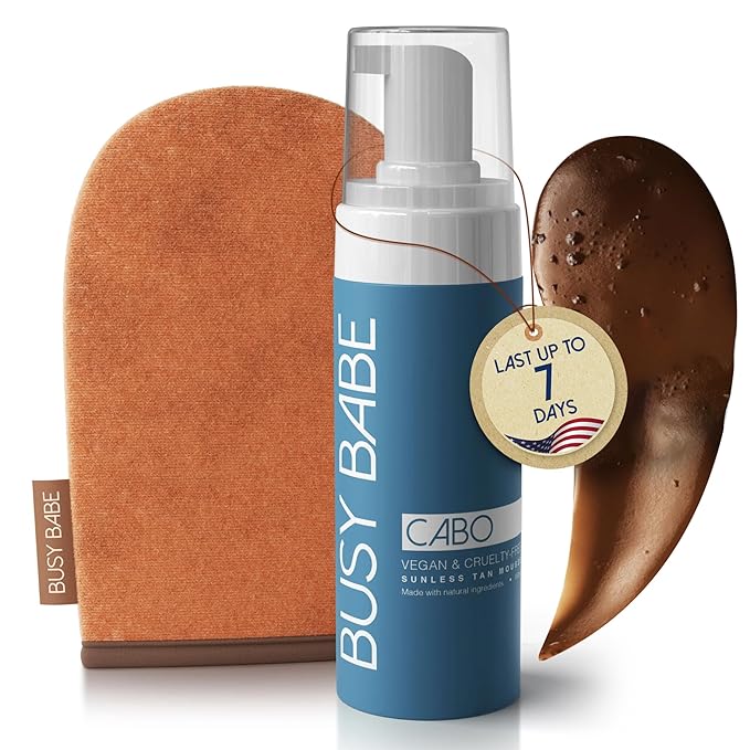 Busy Babe | Cabo Self Tan Mousse w/Mitt
